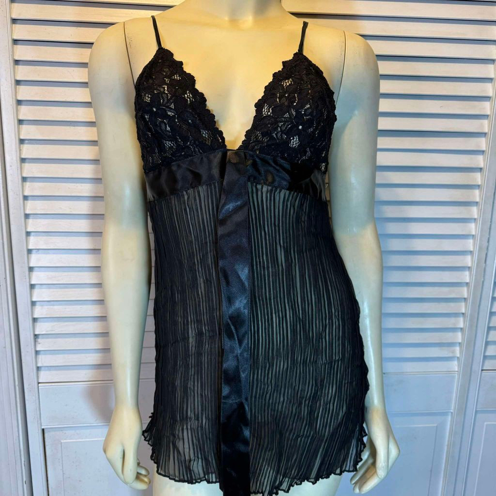Women's Basic Universal Lingerie, Black, Size L